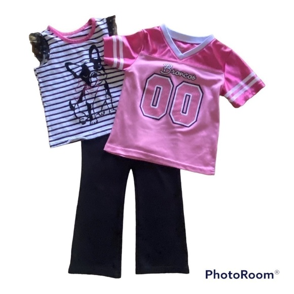 GIRLS 3t BUNDLE-NFL TEAM, JUST FRIENDS, 1989 PLACE - Picture 1 of 7